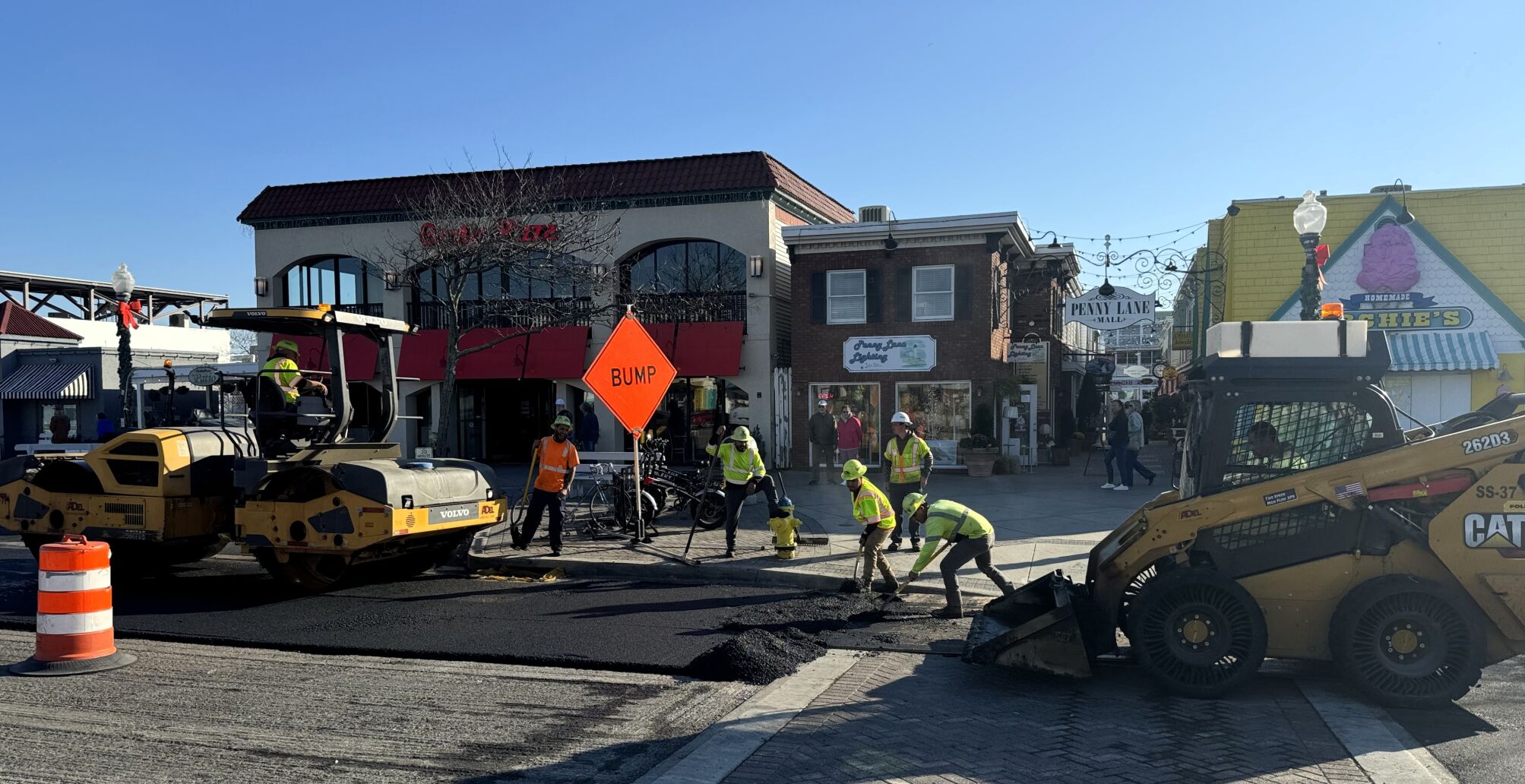 Rehoboth Avenue paving from Nov.